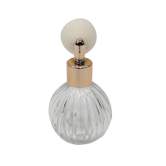 1.7oz. Clear & White Glass Perfume Bottle by Ashland®